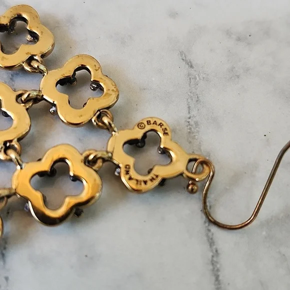 BARSE GOLDEN BRONZE DROP EARRINGS - Picture 5 of 6